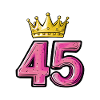 45 Number Crown