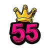 55 Zahl Krone