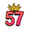 57 Number Crown