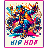 Hip-Hop Vibes – Rapper with Microphone