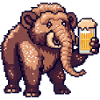 Mammut Pixel Bier