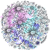 Flowers & Birds (Hygge) 01