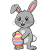Animal Cartoon Easter Bunny