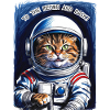 Astronaut Cat Animal Gift