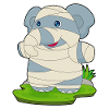 Elefant Halloween Mumie