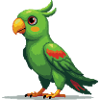 Pixel Parrot – Retro 8-Bit Style