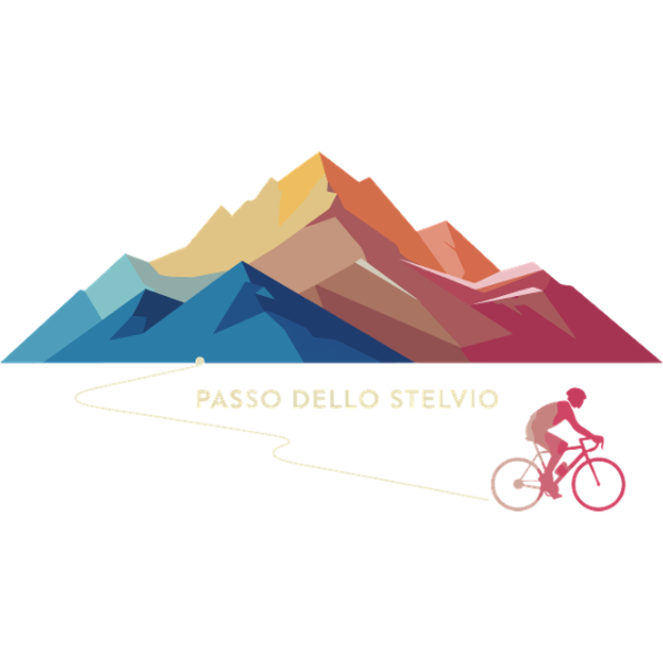 Koszulka "Wspinaczka rowerowa na przełęcz Stelvio"