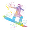 Snowboarder Snowboarding Snowboard