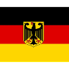 Germany flag with eagle