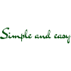 Simple and easy