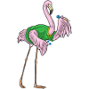 Flamingo Dart Dartpfeil