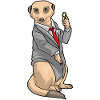 Meerkat Groom Wedding Ring Wedding
