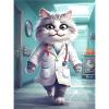 Cadeau Profession Docteur Chat