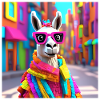 Llama, Alpaca, Funny Llama