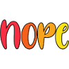 NOPE