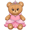 Teddy Bear Princess