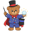 Teddy Bear Wizard