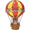 Teddy Bear Montgolfière