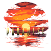 Sunset Sonnenuntergang Paradise