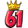 61 Number Crown