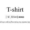 T-Shirt Definition Dictionary