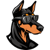 Doberman chien animal cool