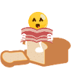 Egg (bread & newspaper)