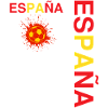 Spain football team supporter