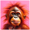 orangutan, primate, monkey