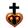Heart Hearts Cross
