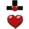 Croix Croix Coeurs Coeurs