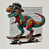 Skater Saurus Rex