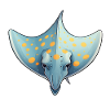Ray Ocean Motif Sea Lover