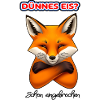 Frecher Fuchs –Dünnes Eis Spruch