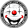 Clown amusant de bonne humeur
