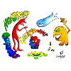 Monster Gespenster Geistergewimmer