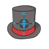 Hat Adventure Compass Travel Traveler
