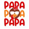dinde papa père dinde