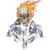 FIRE SKULL