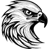 Detailed Eagle Head Illustration