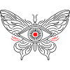 Butterfly with an eye