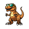 Dinosaur T-Rex Cool Animal