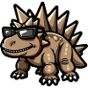 Dinosaur stegosaurus cool animal