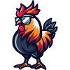 Rooster Cool Animal