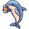 Bière Delfin Pixel