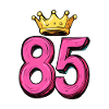 85 Zahl Krone