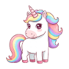 Tier Cartoon Einhorn