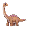 Dino Cartoon Apatosaurus