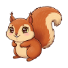 Animal Cartoon Squirrel