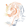 Tiger Silhouette